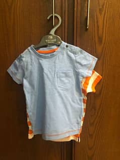 2 shirts price. . . size 12 to 18 month brand mother care