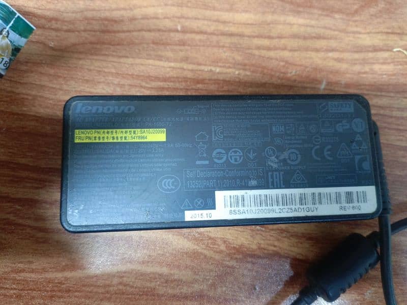 Lenovo original laptop charger 3