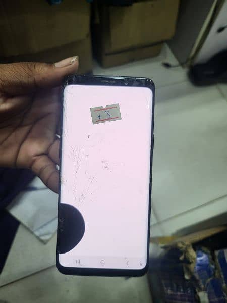 samsung s9 s9+ original lcd with frame 2