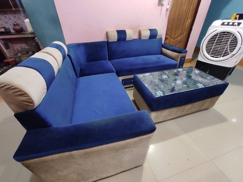 L Shaped Curve styled Sofas For Sell 3