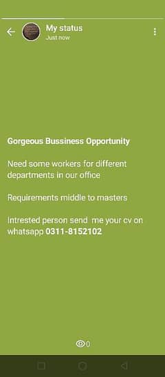 gorgeous business opportunity
