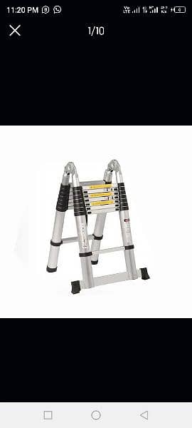 Telescopic ladder imported single/ double 6
