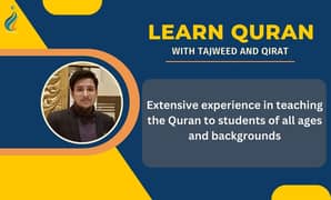 i will be your Experienced Quran Teacher, Learn Quran with tajweed