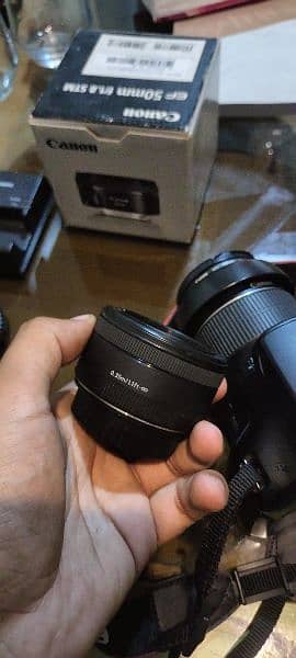 Canon 4000 D + 50 mm brand new Blur lens 2
