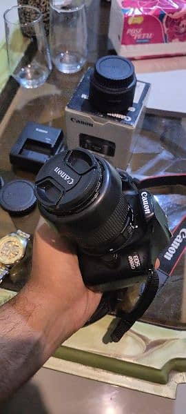 Canon 4000 D + 50 mm brand new Blur lens 3