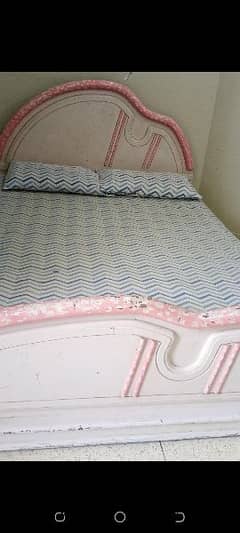 urgent sale for bed with mattress