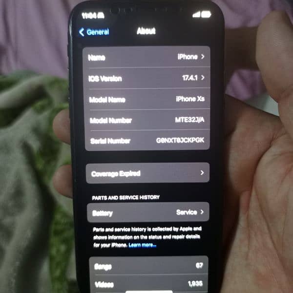 iphone XS Non pta 10 By 10 Condition 512gb 6