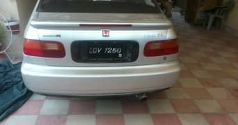 Honda CIVIC 1995 Modal Lahore RIGISTERED Chill AC CNG New Tyres