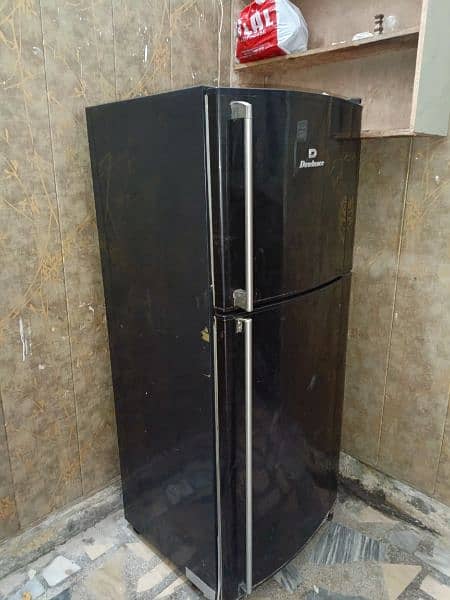 dawlance black color fridge for sale 4