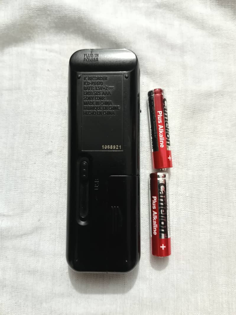 Sony ICD-PX470 Digital Voice Recorder with USB 3