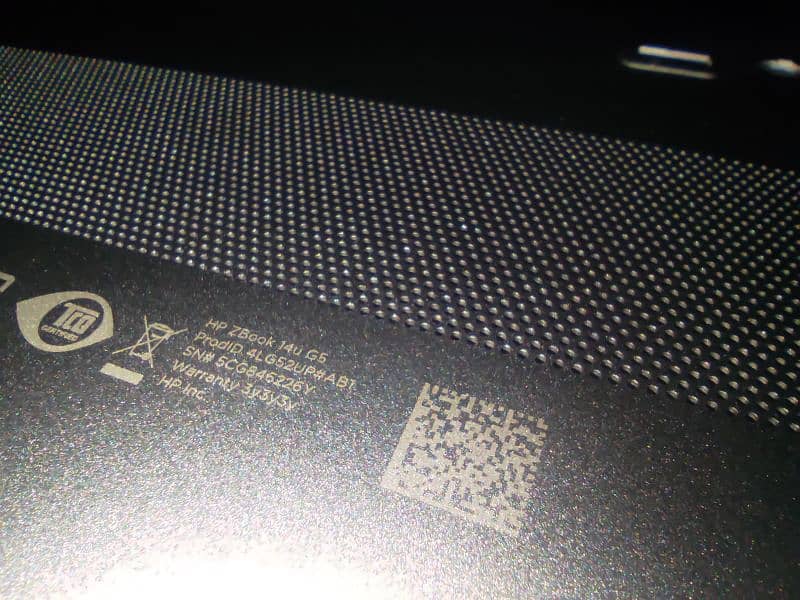 HP zbook 14U G5 (Mobile Workstation) i5 7th Generation 5