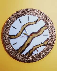 Resin Handmade wall clocks