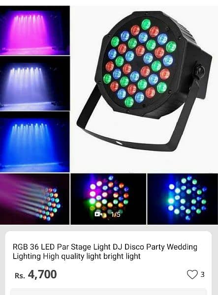 Party light available at best price with remote control 0