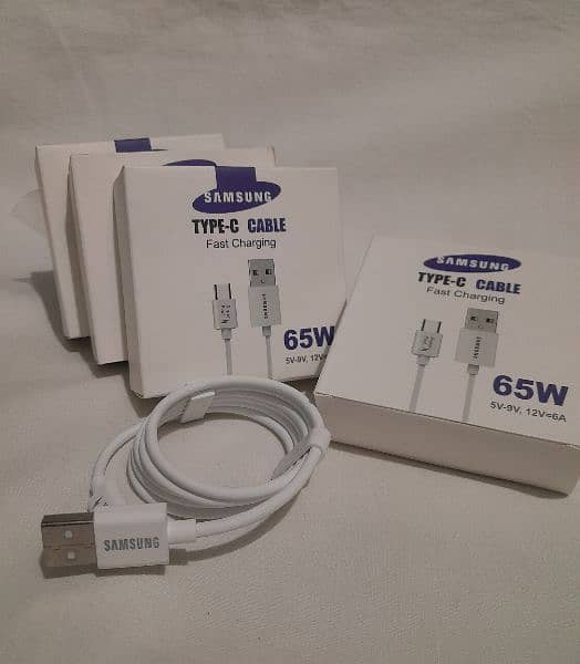 Samsung Type-C Cable Fast Charging 65W 0