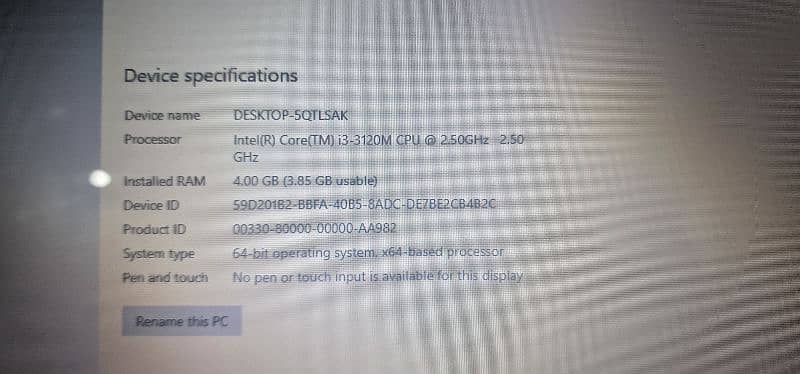 Lenovo G580 , i3 4gb 500hdd , cheap laptop 1