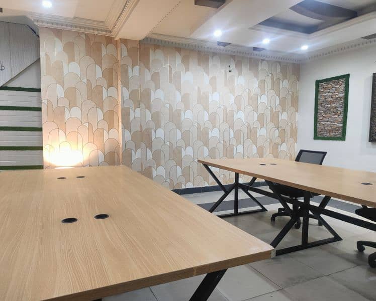 Furnished office for rent in Johar town near  emporium 3
