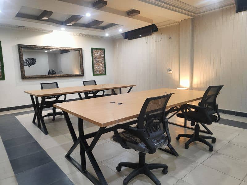Furnished office for rent in Johar town near  emporium 7