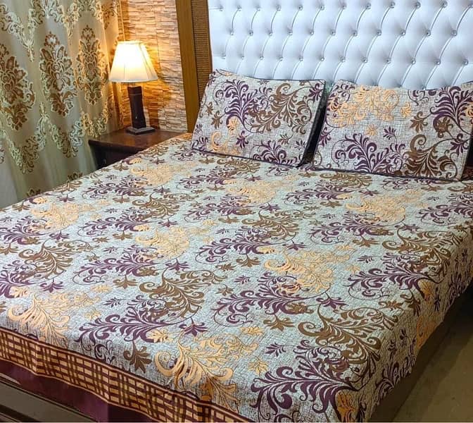 Bed Sheet / Cotton Bed Sheet / bed Cover / king size 7