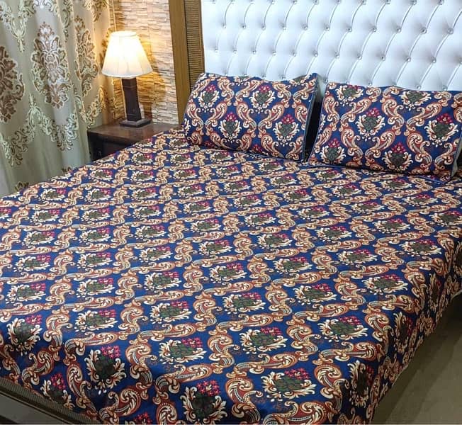 Bed Sheet / Cotton Bed Sheet / bed Cover / king size 8