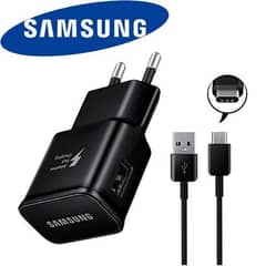 Samsung Fast Charging Adapter + Type-C Cable USB Charger 0