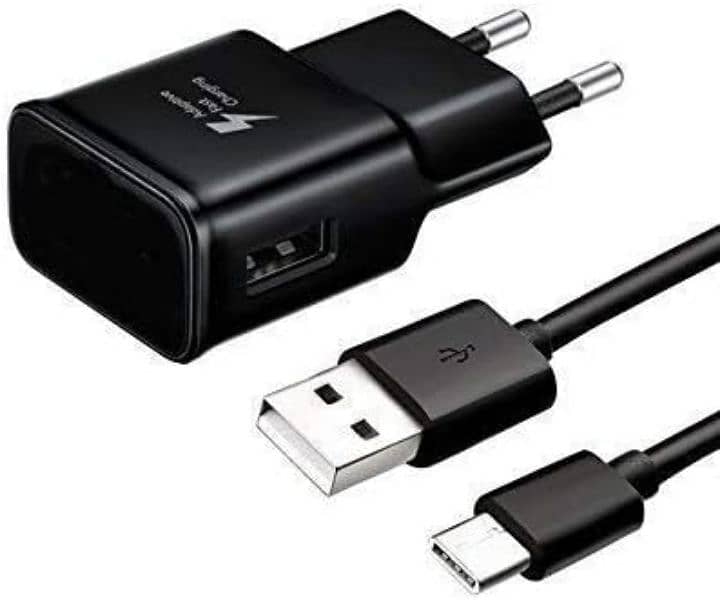 Samsung Fast Charging Adapter + Type-C Cable USB Charger 1