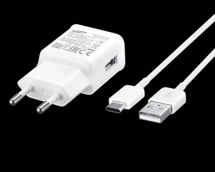 Samsung Fast Charging Adapter + Type-C Cable USB Charger 2