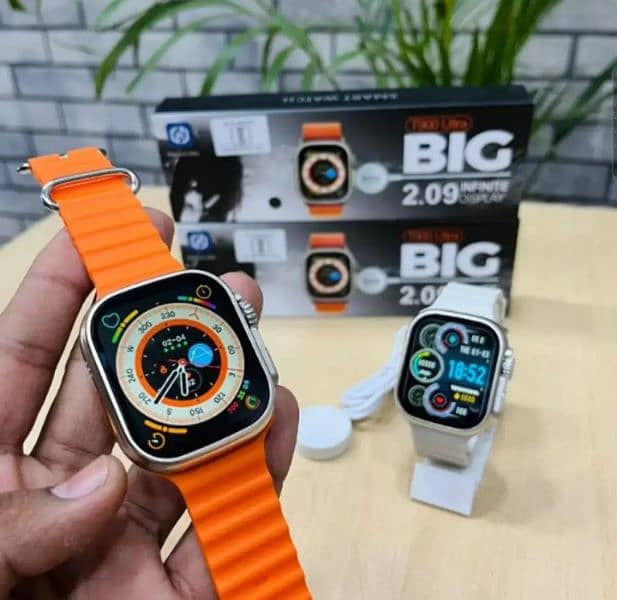 T900 Ultra Smart Watch Series 8 Full Touch Order WhatsApp:031603-60600 0