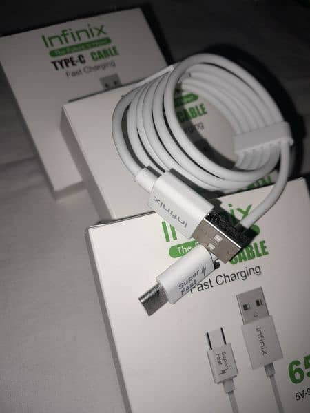 Infinix Type-C Cable Fast Charging (price negotiable) 2