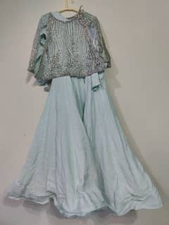 Long frock with full flare