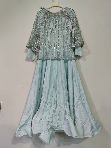 Long frock with full flare 1