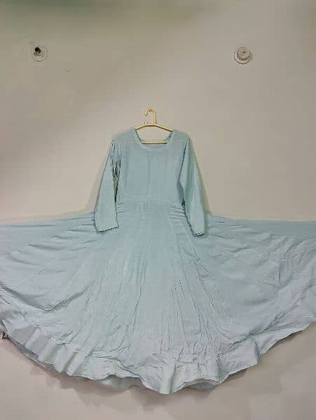 Long frock with full flare 7