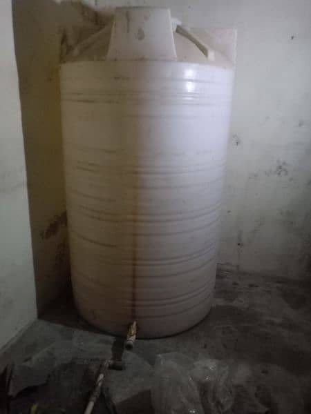 water storeg tank for ro plant 1