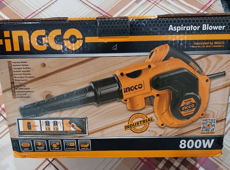 Ingco Aspirator Blower + Vacuum Cleaner 800W 7