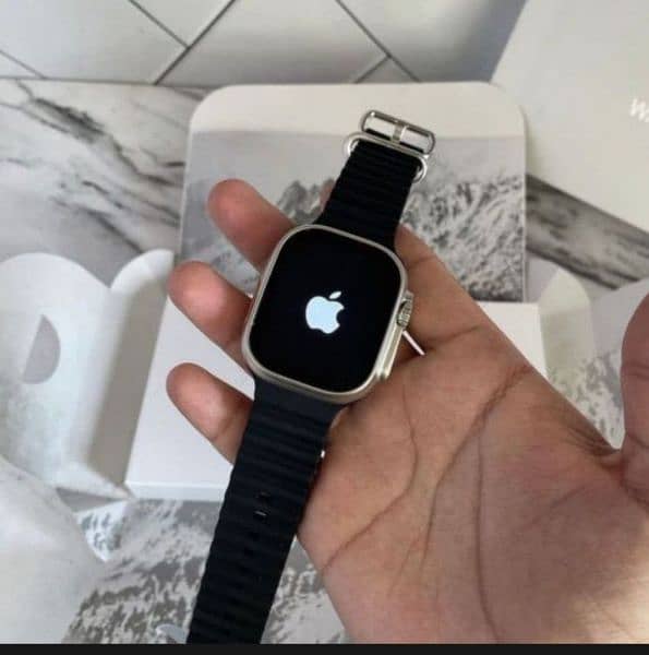 apple logo smart watch 5