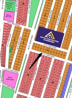 NORTH TOWN RESIDENCY PHASE 1 GOLD BLOCK 80sqyards plot 0