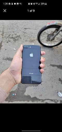 iphone 8plus pta approved 64gb glass change batery 100% Amazing camera
