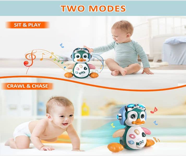 MOONTOY Baby Musical Penguin Toy, from UK/Amazon stock. 3