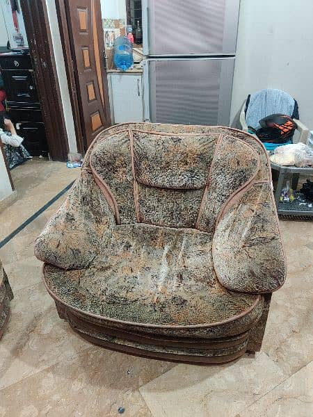 sofa set 3+1+1 five seater for sale 5