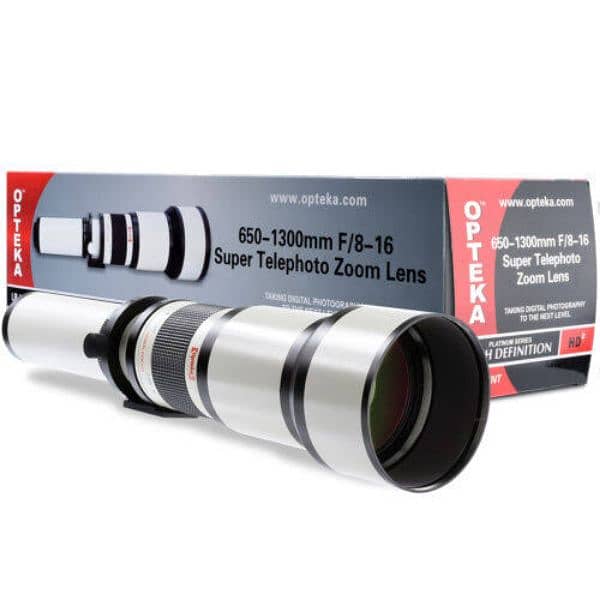 Tele lense opteka 650mm-1300mm 1