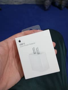Iphone Original Charger Box Pin Packed 20 Watt Came from Canada