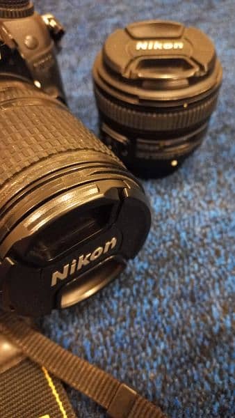Nikon D7000 with 2 lense, (50mm 1:1.8 & 13.135mm). 7