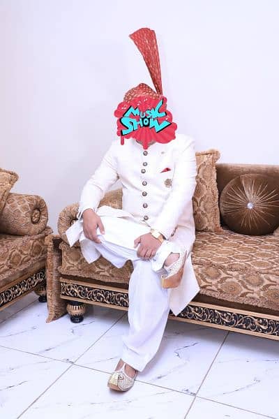 sherwani used only one time fresh condition 0