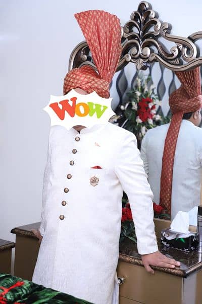 sherwani used only one time fresh condition 1