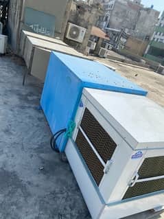 Cooling pad chillers for halls school ad store and snoker clubs etc