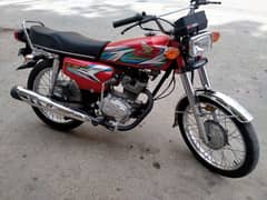 Honda CG125 2023 6 month Karachi number