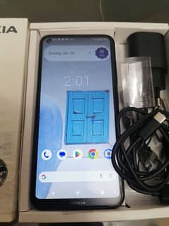 Nokia 3.4 (4GB+64GB) Grey Color With Complete Accessories And Box