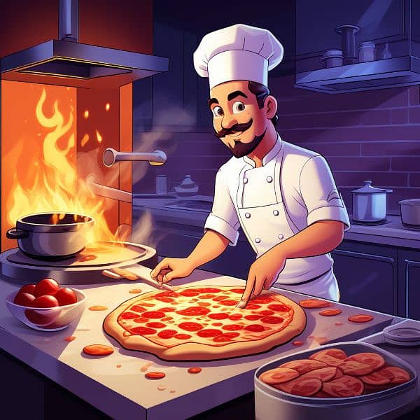 I'm Pizza Cheff, Having Experience in branded Restaurants: o3195o3oo27 0
