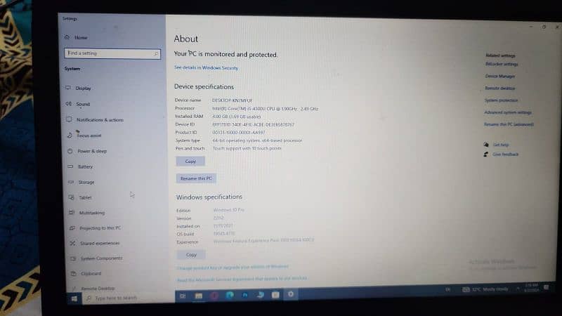touch screen laptop 10 on 10 condition 19