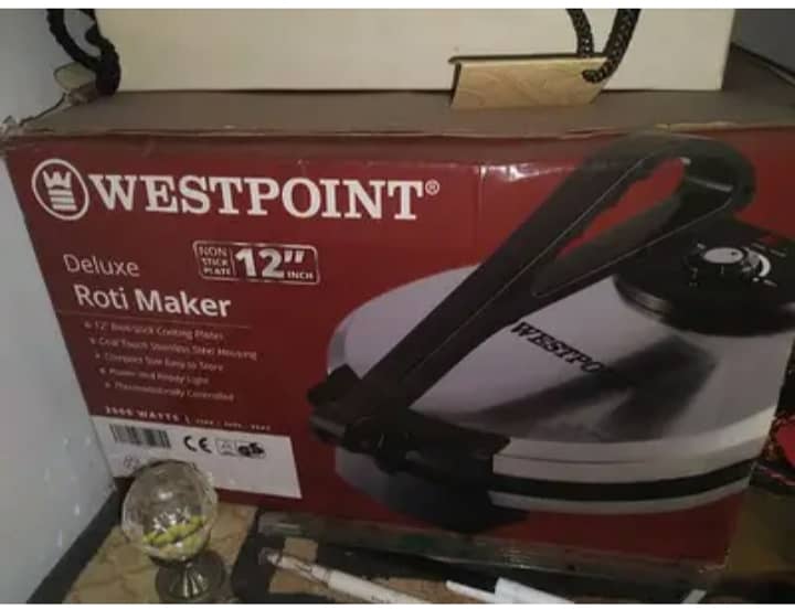 Origional Westpoint Roti Maker Urgent Sale 0
