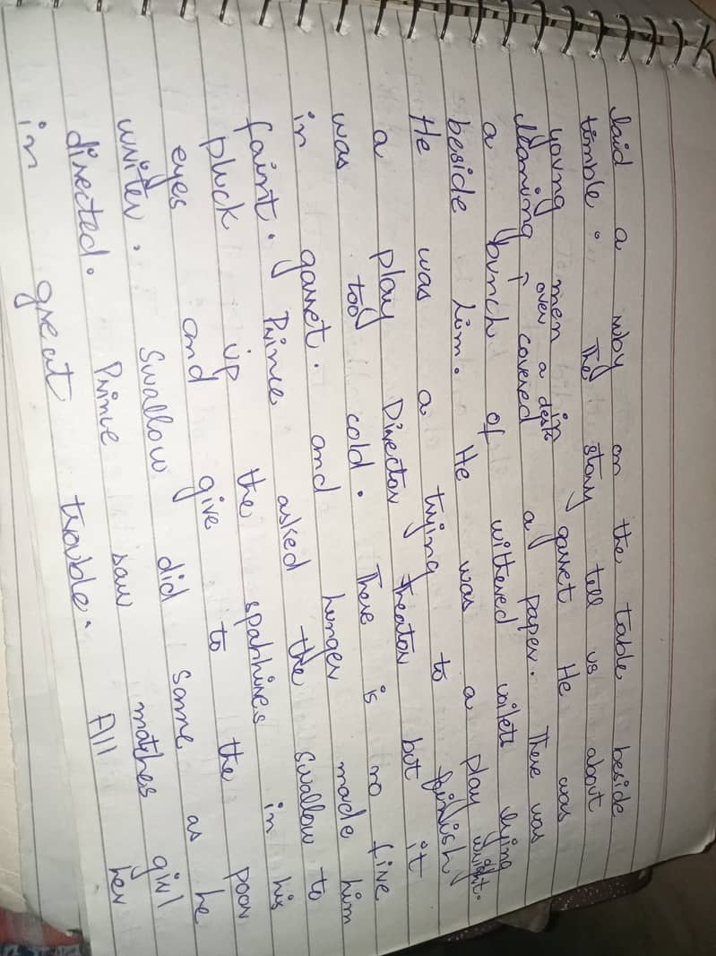 Hand written assignment work 3